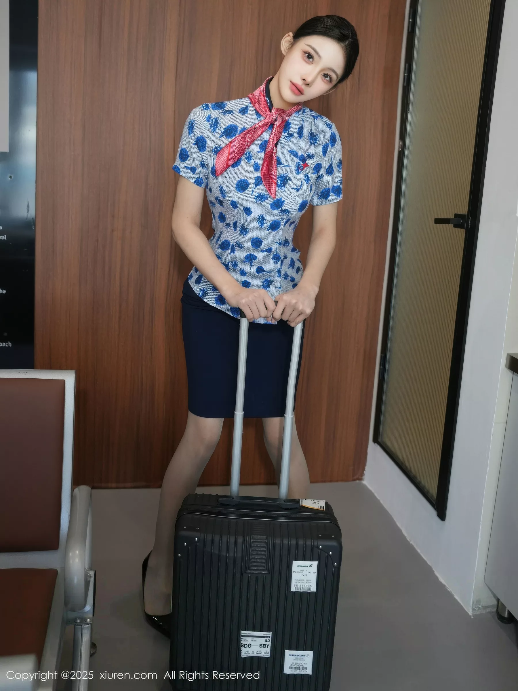   [XiuRen]高清写真图 2025.10.20 No.10891 梨霜儿 蕾丝内衣第2张图片