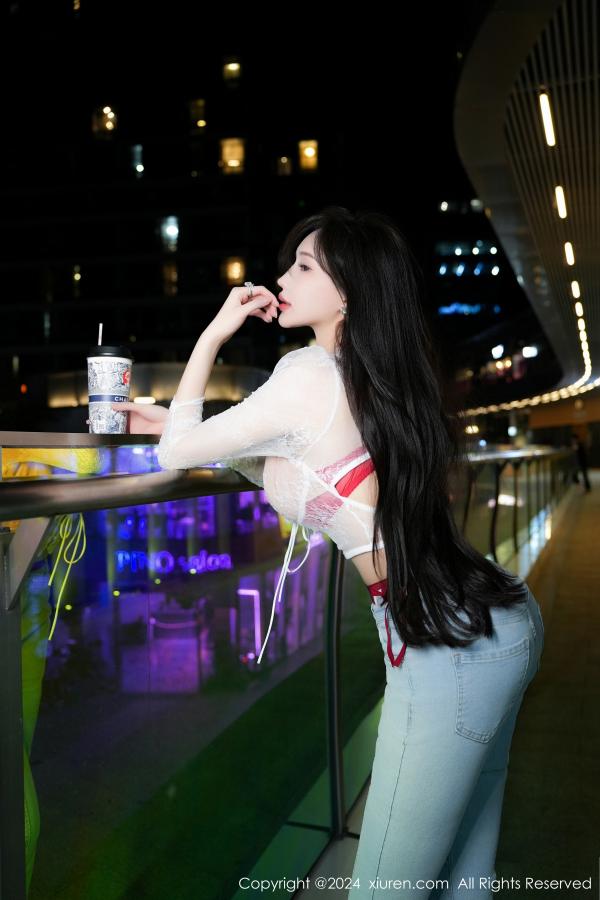 [XiuRen]高清写真图 2024.07.12 No.8846 Carol周妍希X 牛仔裤美腿-套图网