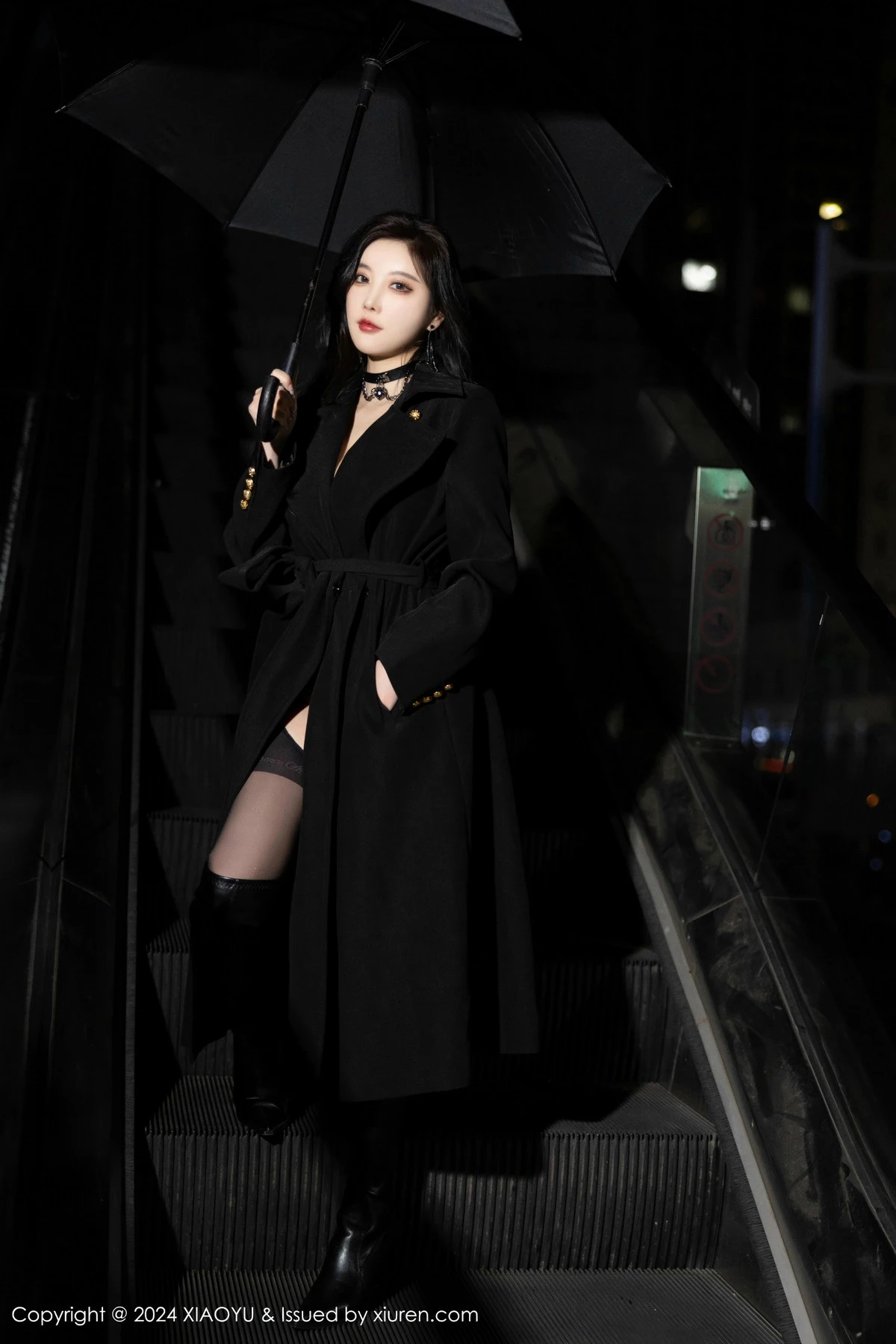 [XIAOYU]高清写真图 2024.05.24 VOL.1241 杨晨晨Yome 黑丝美腿-秀人网