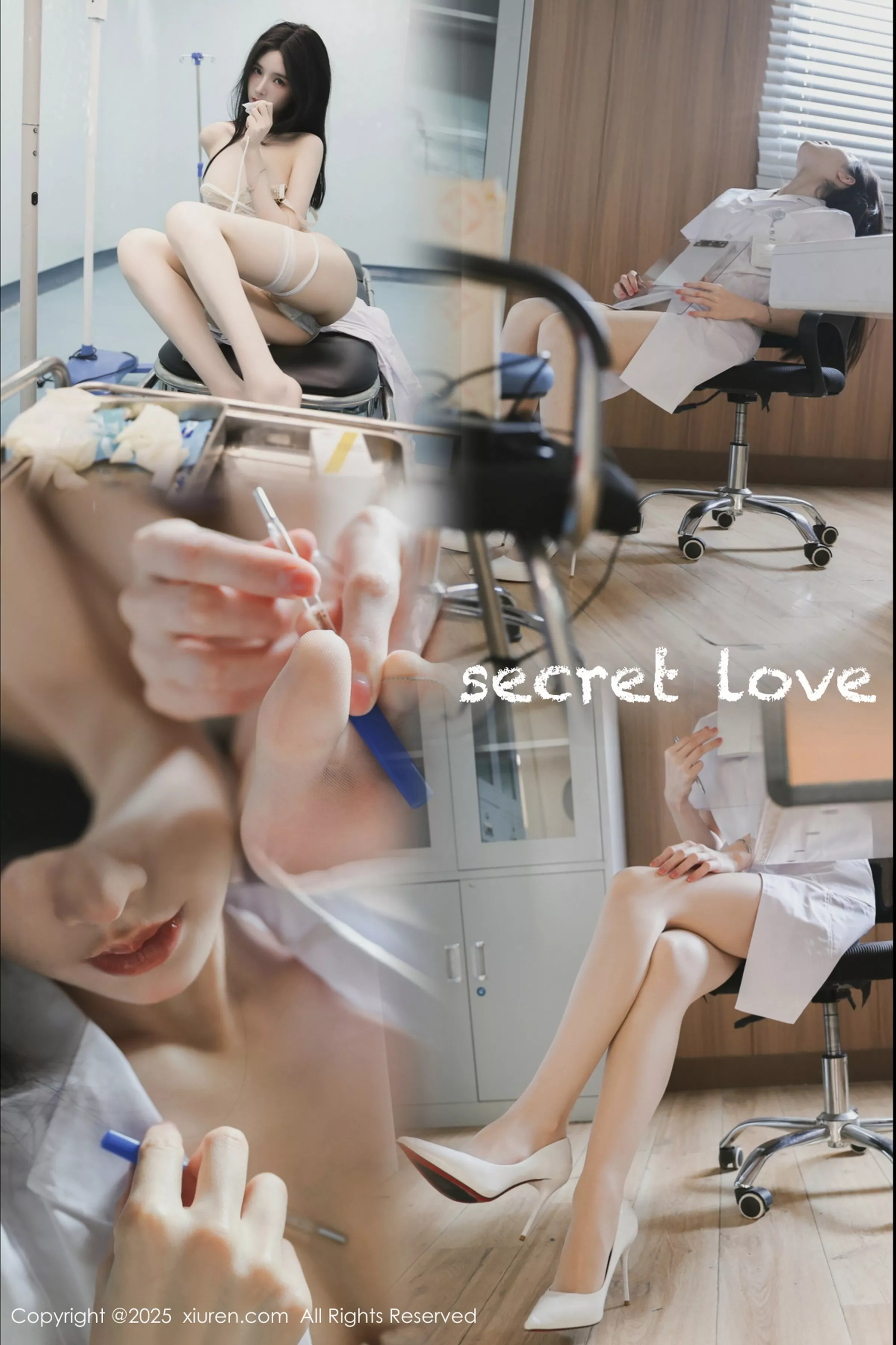 [XiuRen]高清写真图 2025.04.24 No.10190 布丁wow 白色护士-秀人网
