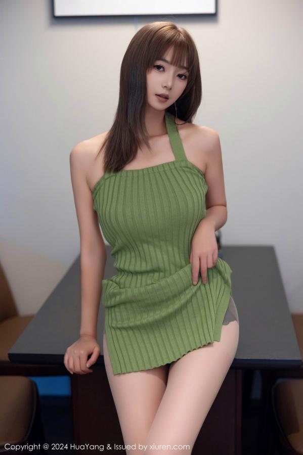 宋七七 宋-KiKi [HuaYang]高清写真图 2024.08.15 VOL.600 宋-kiki 丝袜美腿第5张图片