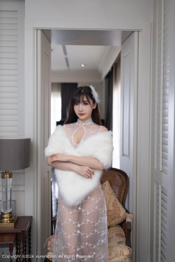 [XiuRen]高清写真图 2024.07.18 No.8880 陆萱萱 性感美腿-秀人网