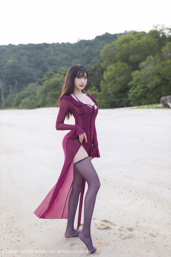 [XiuRen]高清写真图 2024.08.15 No.9021 陆萱萱 丝袜美腿-秀人网