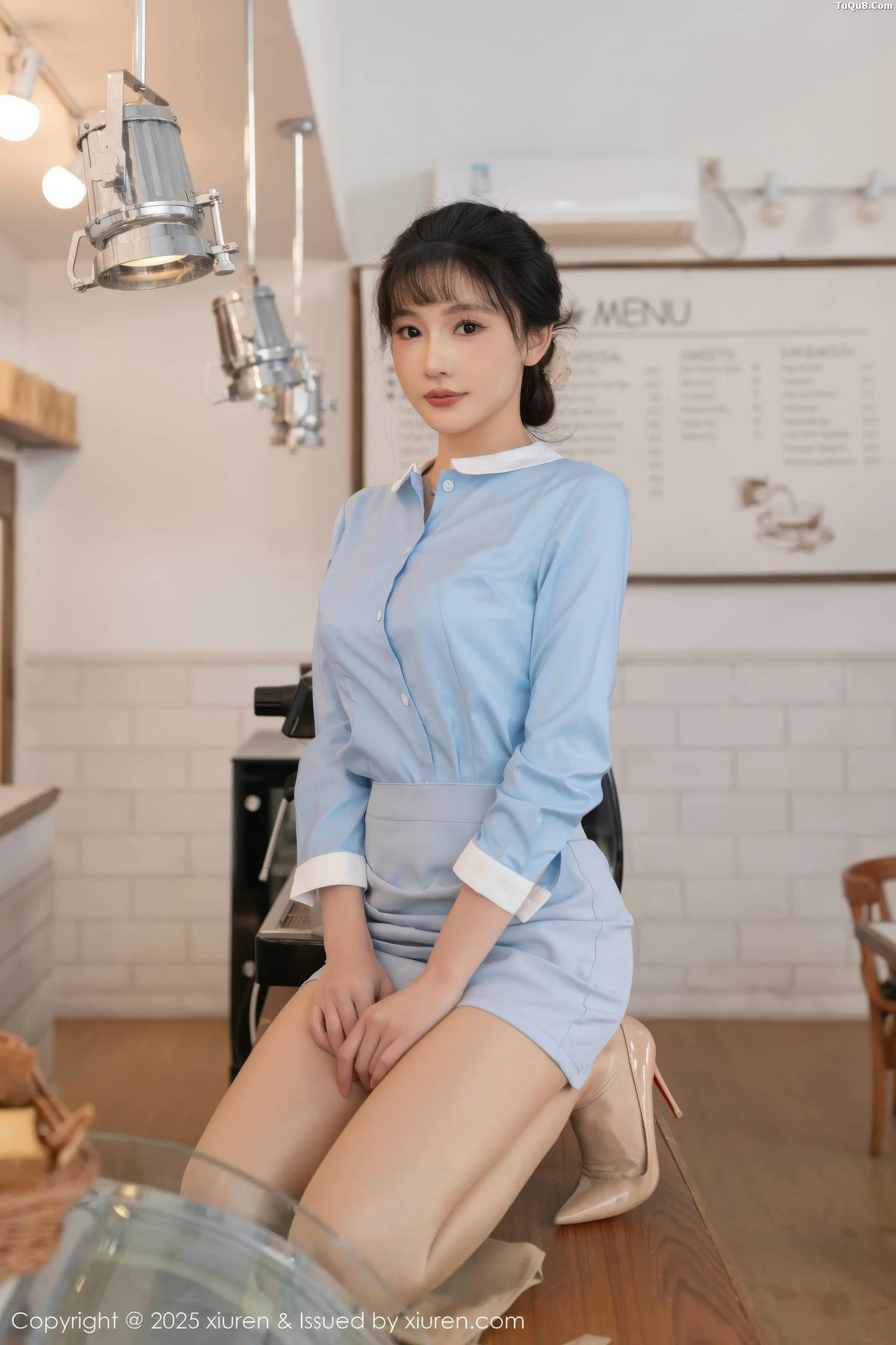 陆萱萱  [XiuRen]高清写真图 2025.12.25 No.11159 陆萱萱 蕾丝内衣第10张图片