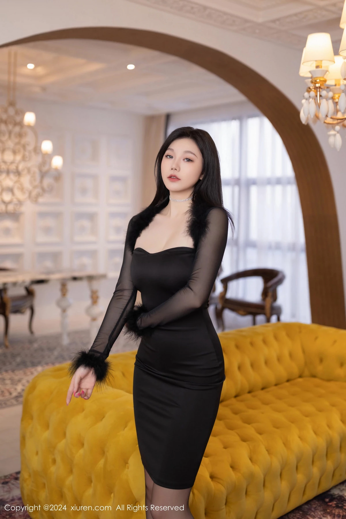 [XiuRen]高清写真图 2024.04.29 No.8471 安然anran 黑丝美腿-套图网