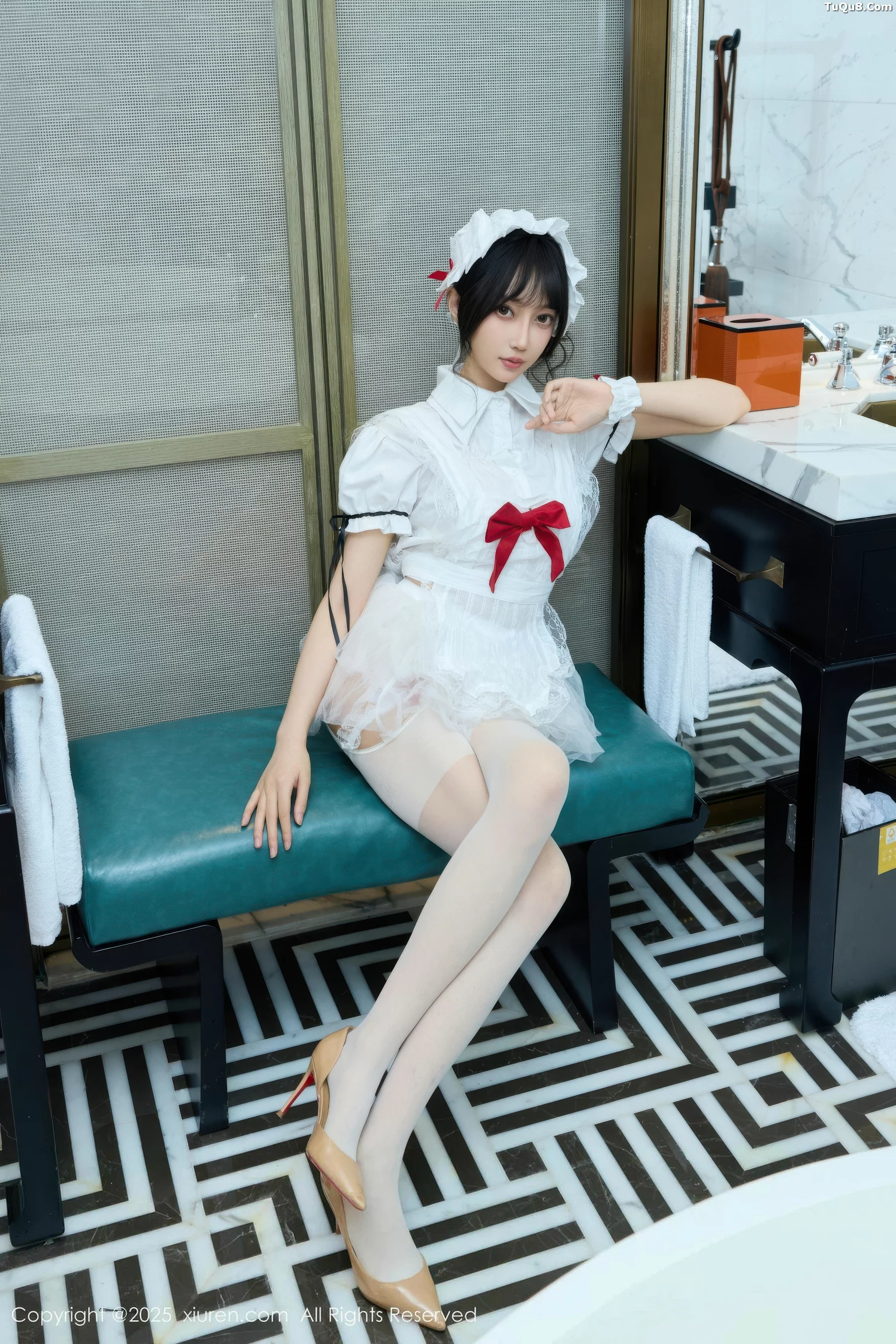 玥儿玥  [XiuRen]高清写真图 2025.09.29 No.10827 玥儿玥er 萝莉女仆第8张图片