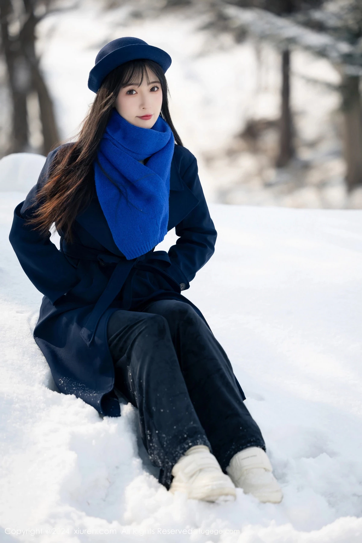 林星阑  [XiuRen]高清写真图 2024.04.01 No.8325 林星阑 黑丝美腿第9张图片