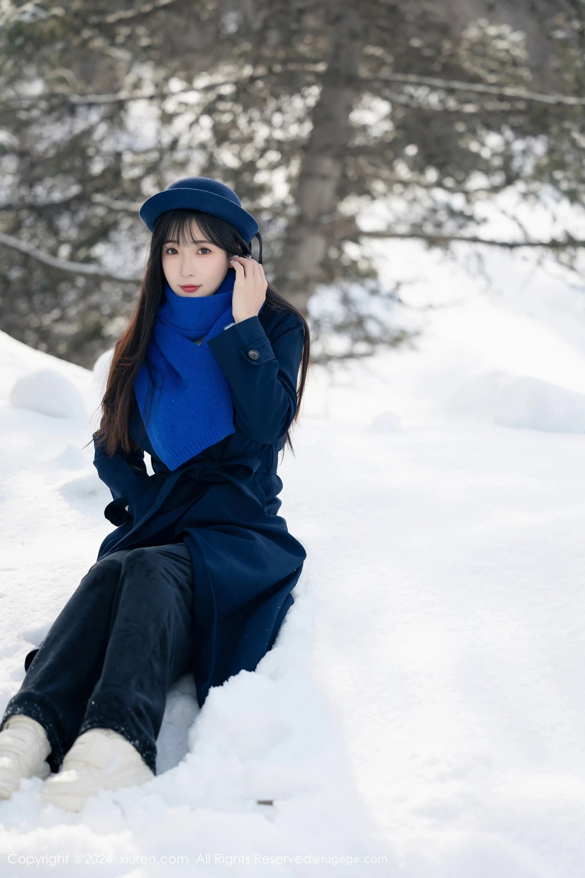 林星阑  [XiuRen]高清写真图 2024.04.01 No.8325 林星阑 黑丝美腿第10张图片